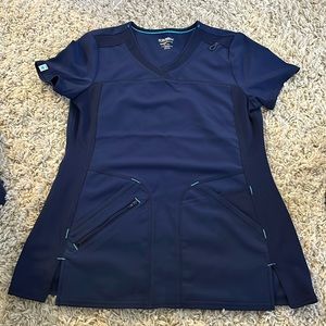 Navy Scrubstar Scrub Top Size XS